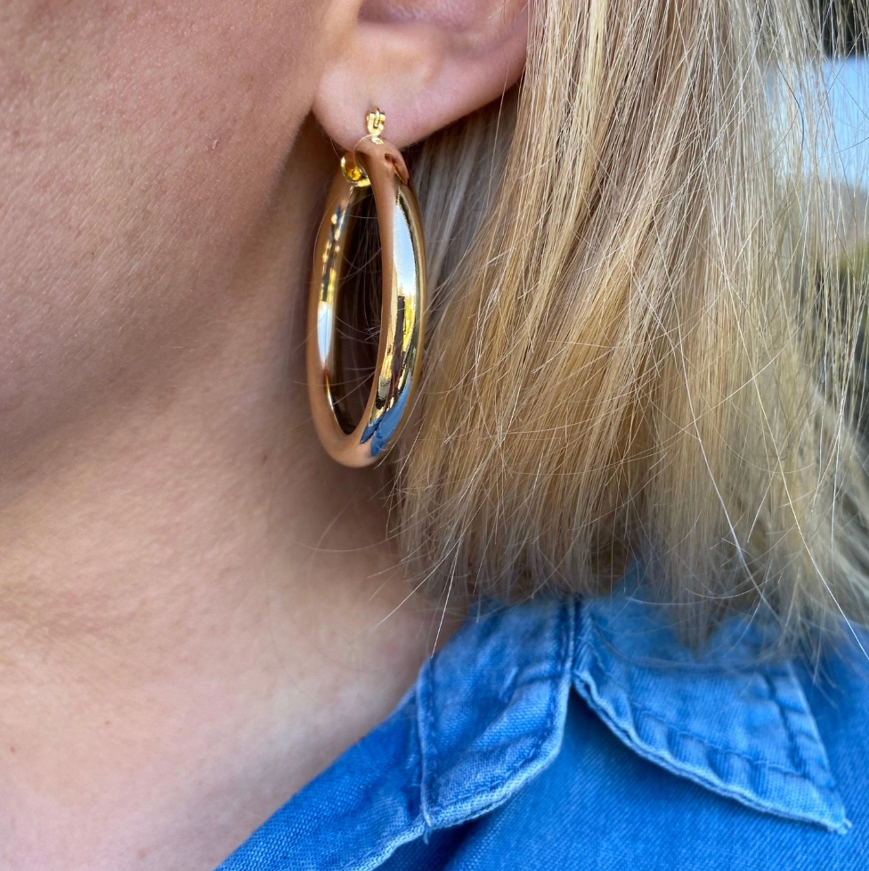 Selena Hoop Earrings