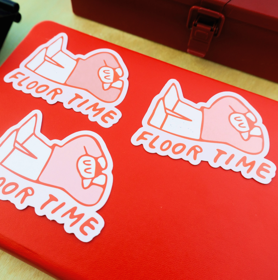 Floor Time Sticker
