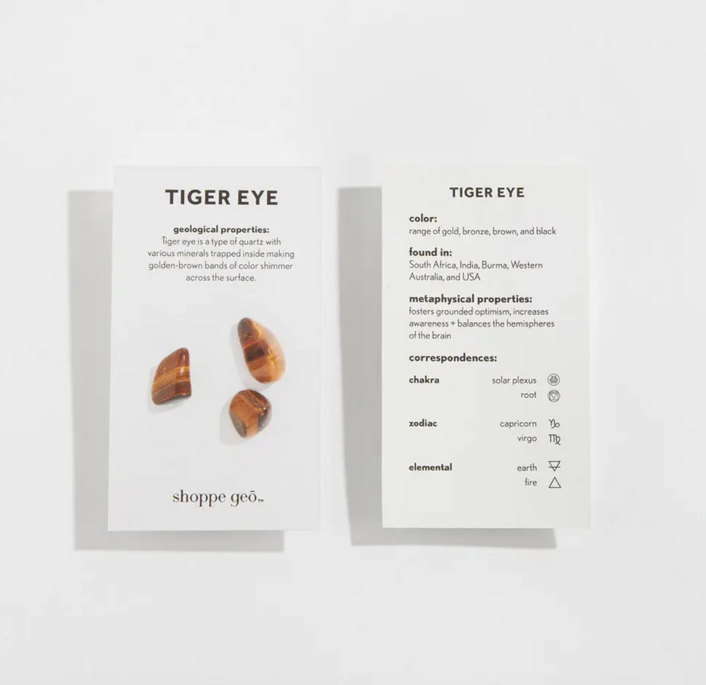 Crystal Property Cards