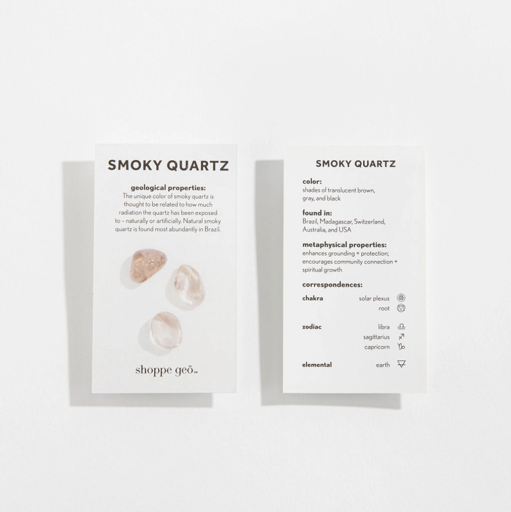 Crystal Property Cards