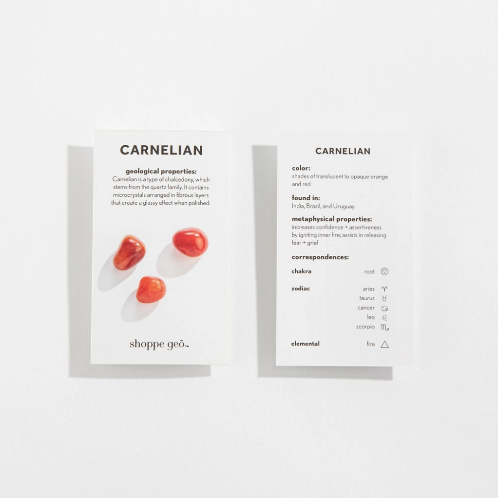 Crystal Property Cards