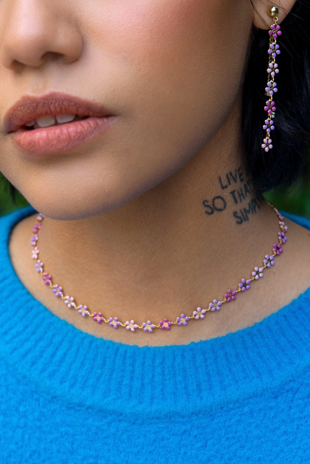 Burnett Daisy Choker Necklace