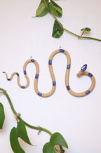 Horizontal Ceramic Wall Snake