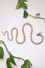 Horizontal Ceramic Wall Snake