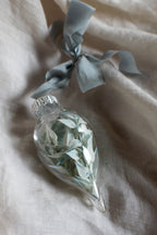 Holiday Dried Glass Ornament