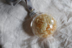 Holiday Dried Glass Ornament