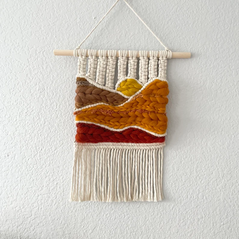 Mini Macraweave, Sunrise over the Palouse