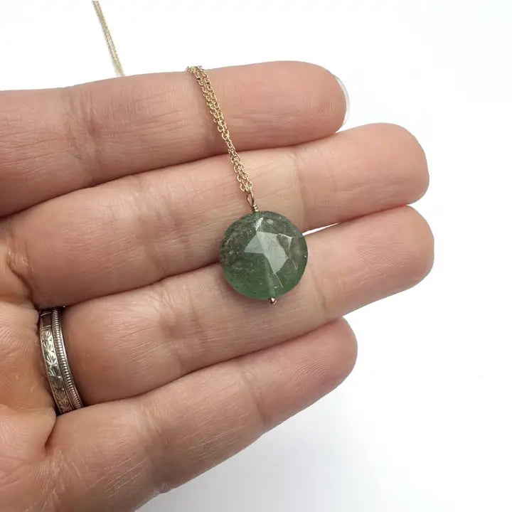 Aventurine Simple Necklace