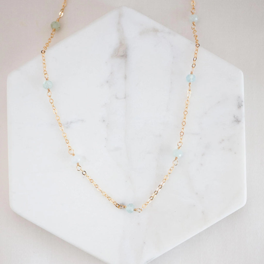 Aquamarine Classic Necklace