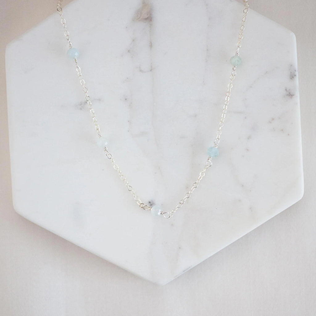 Aquamarine Classic Necklace