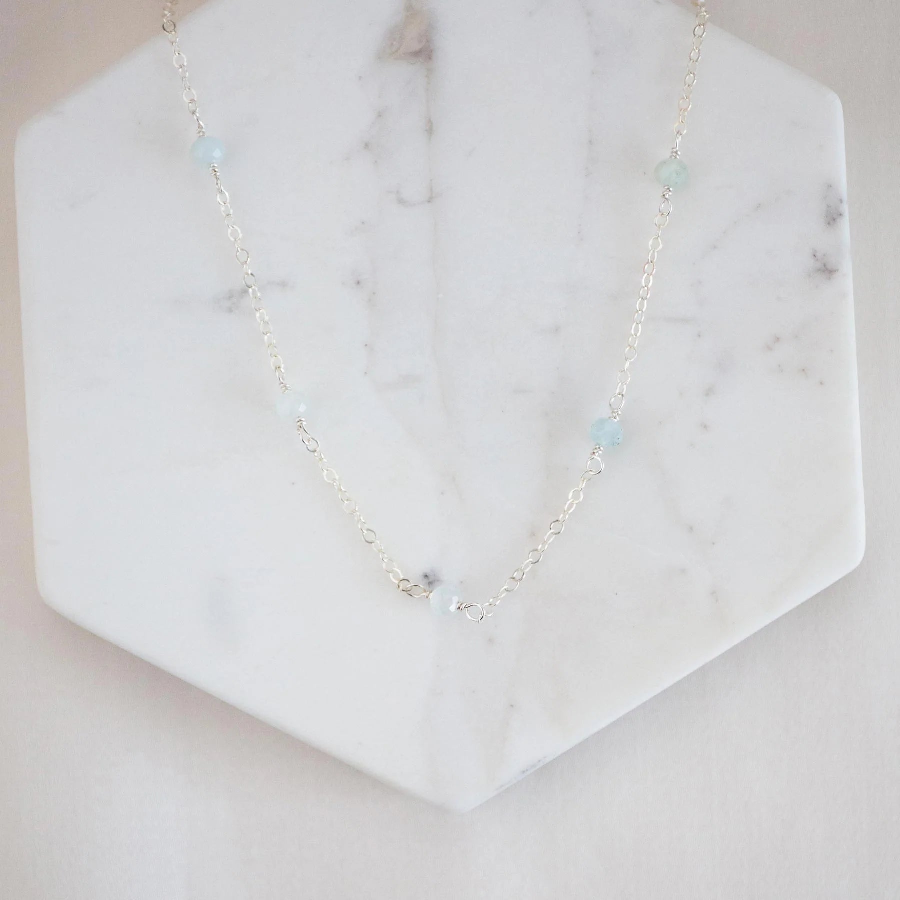 Aquamarine Classic Necklace