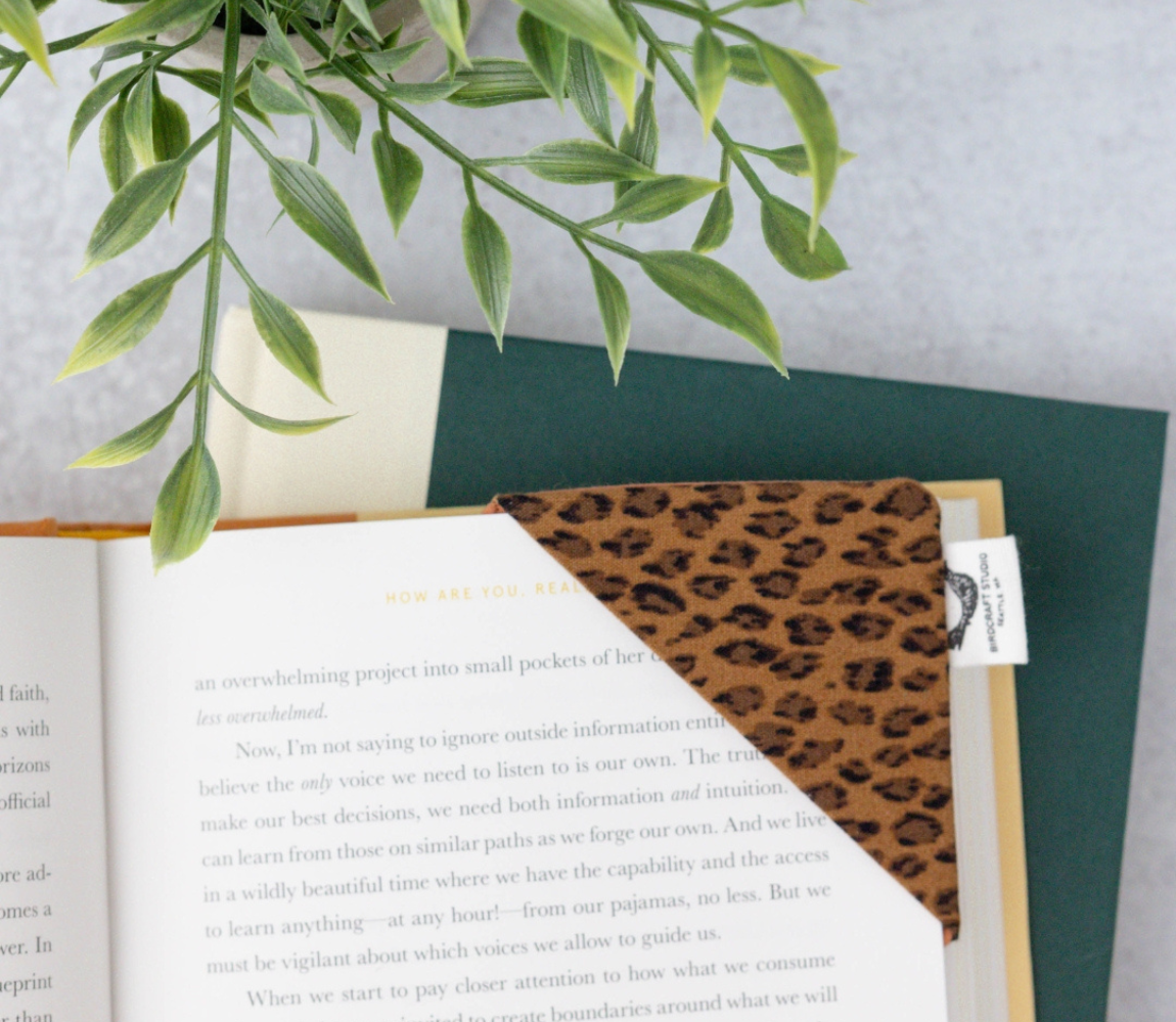 Pink Flowers Bookmark