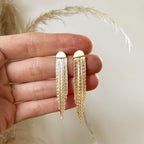 Mazzy Medium Fringe Ear Jackets
