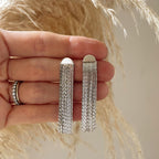 Mazzy Medium Fringe Ear Jackets