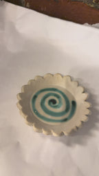 Scallop Spiral Trinket Dish
