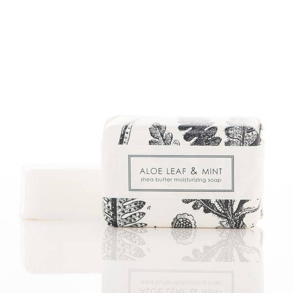 Aloe Leaf & Mint Shea Butter Soap