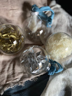 Holiday Dried Glass Ornament