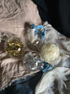 Holiday Dried Glass Ornament