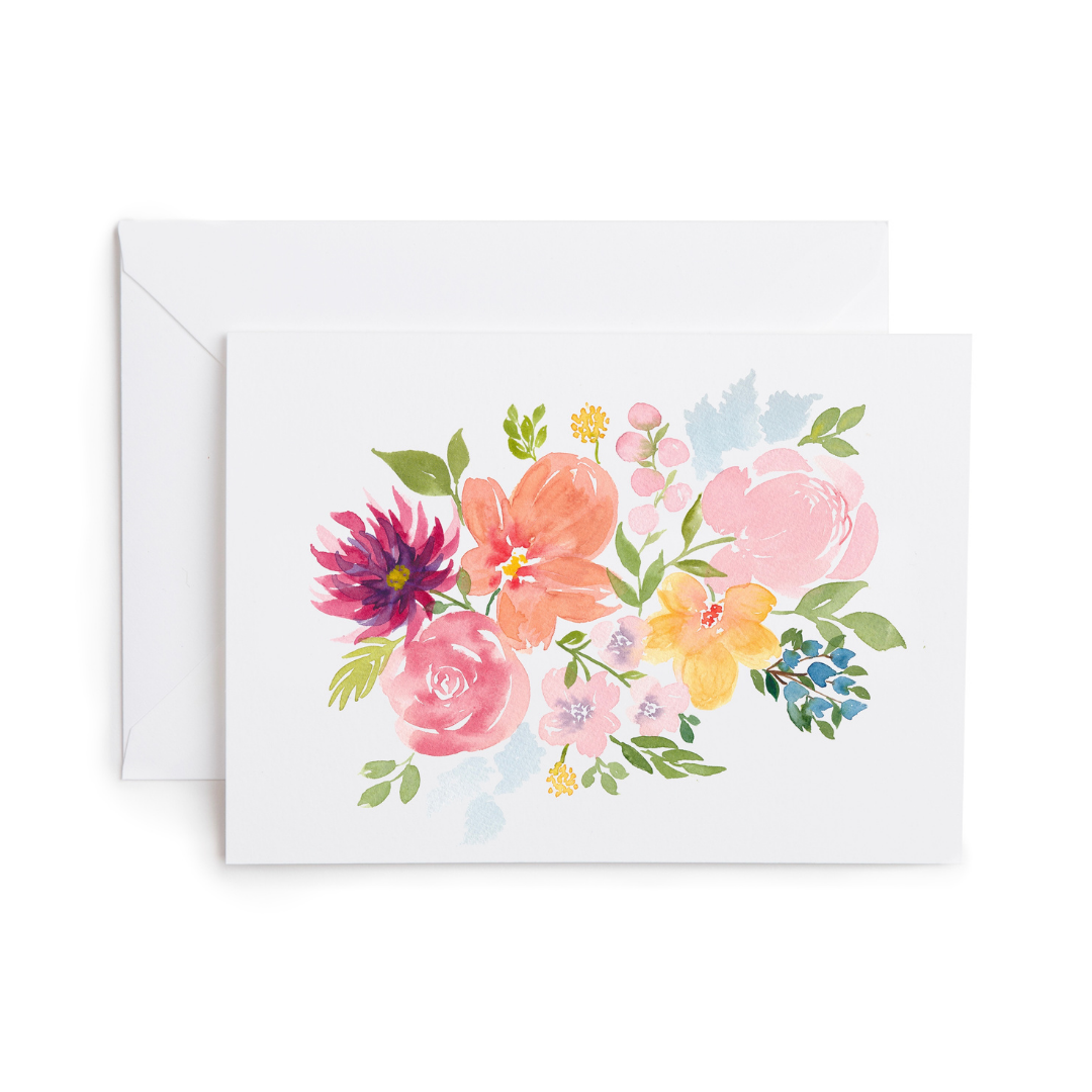 Bright Bouquet Greeting Card