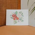 Holiday Bouquet Greeting Card