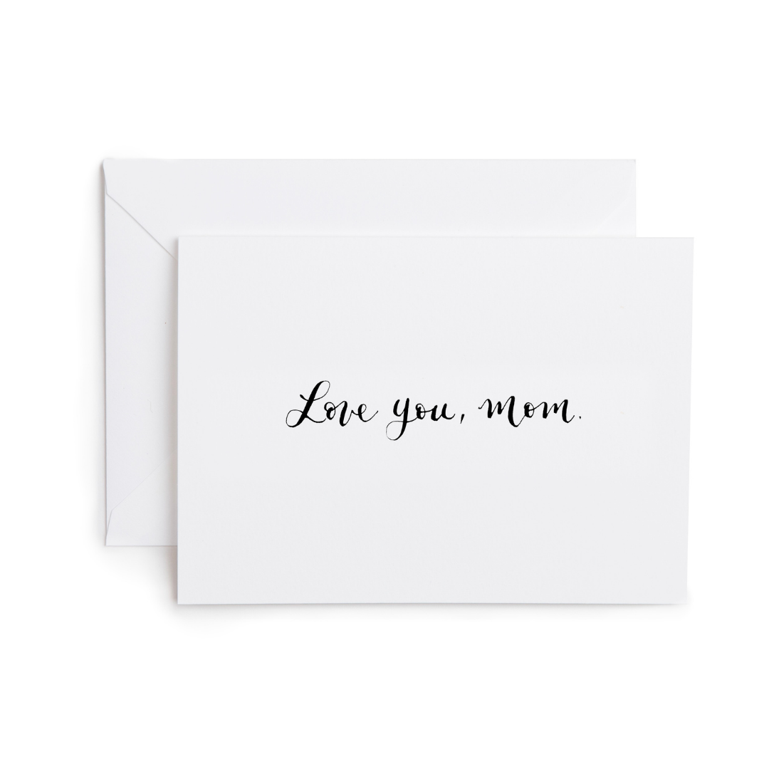Love You, Mom Greeting Card