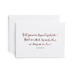 Travel With Me Greeting Card