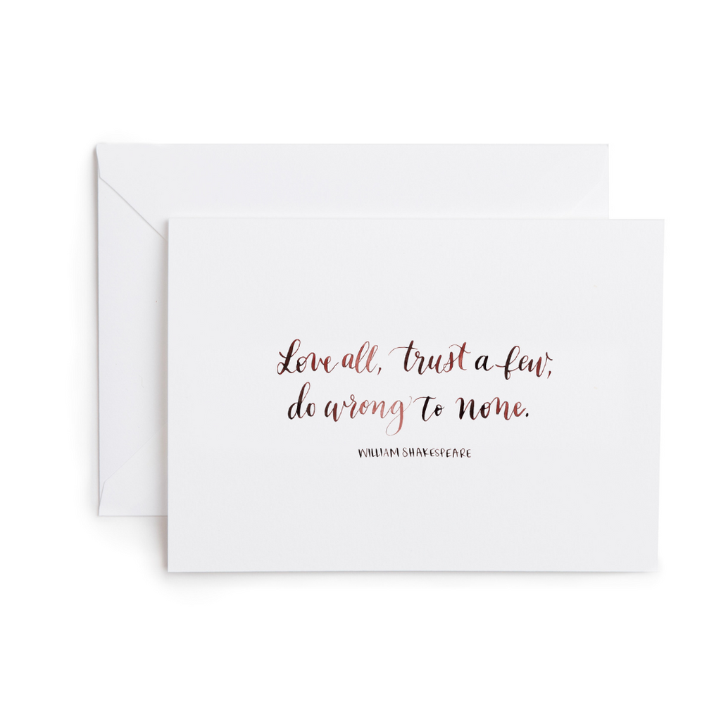 Love All Greeting Card