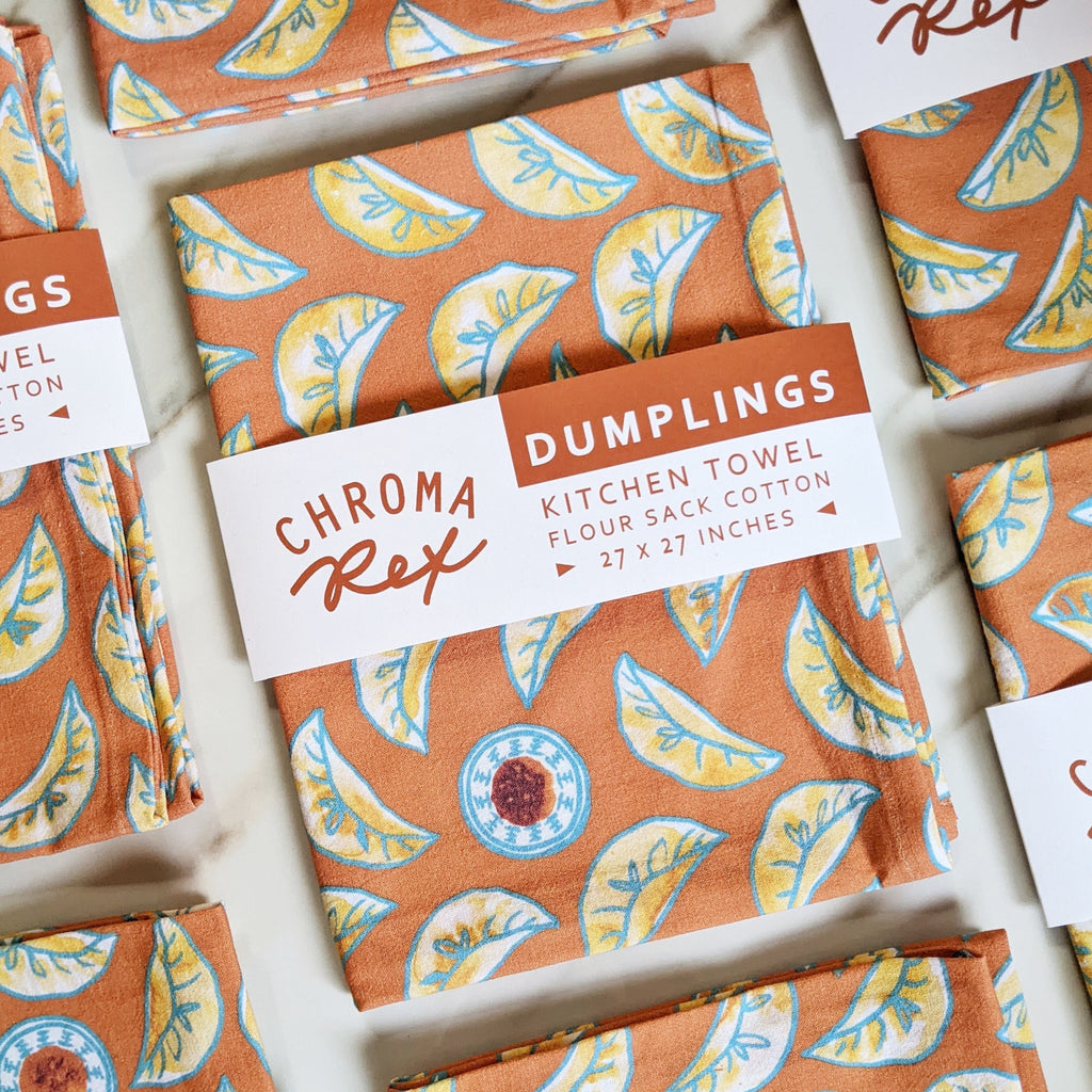 Dumplings Kitchen Towel