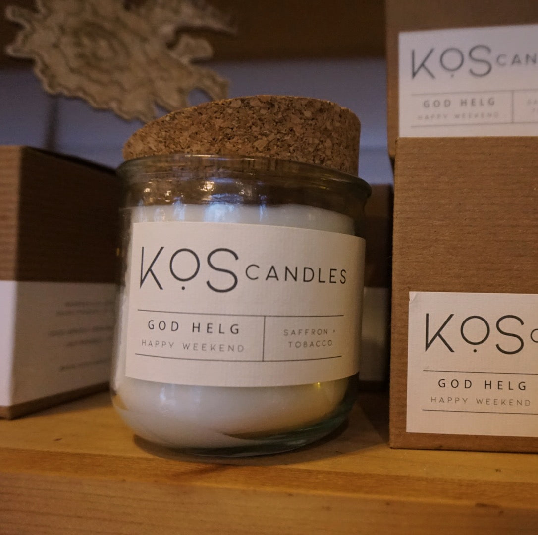 Tobacco + Saffron Candle