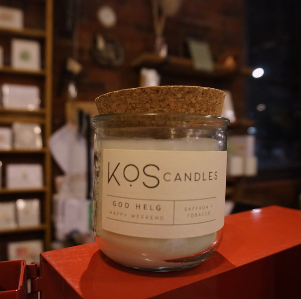 Tobacco + Saffron Candle