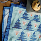 Geometric Ferns Kitchen Towel