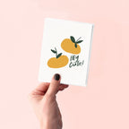 Hey Cutie Greeting Card