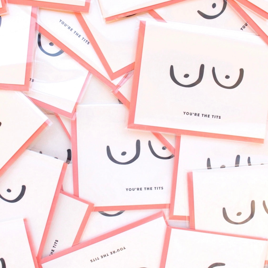 You're the Tits Greeting Card