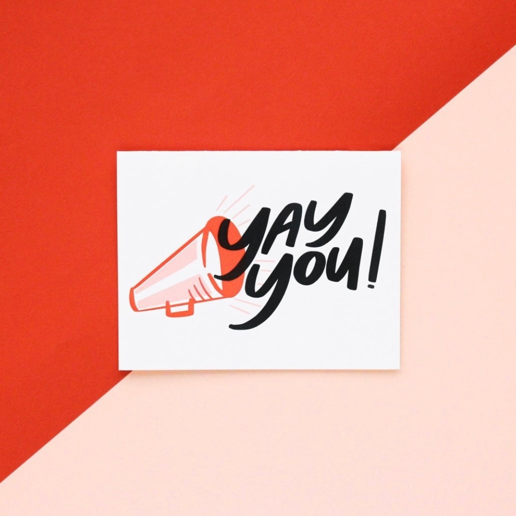 Yay You Greeting Card