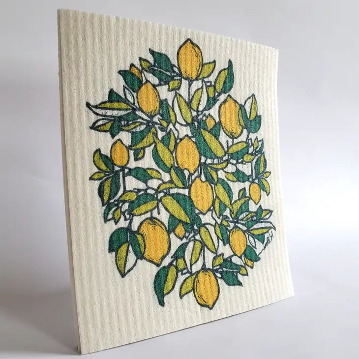 Swedish Dish Cloth: Lemon
