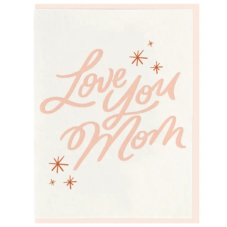 Love You Mom Greeting Card