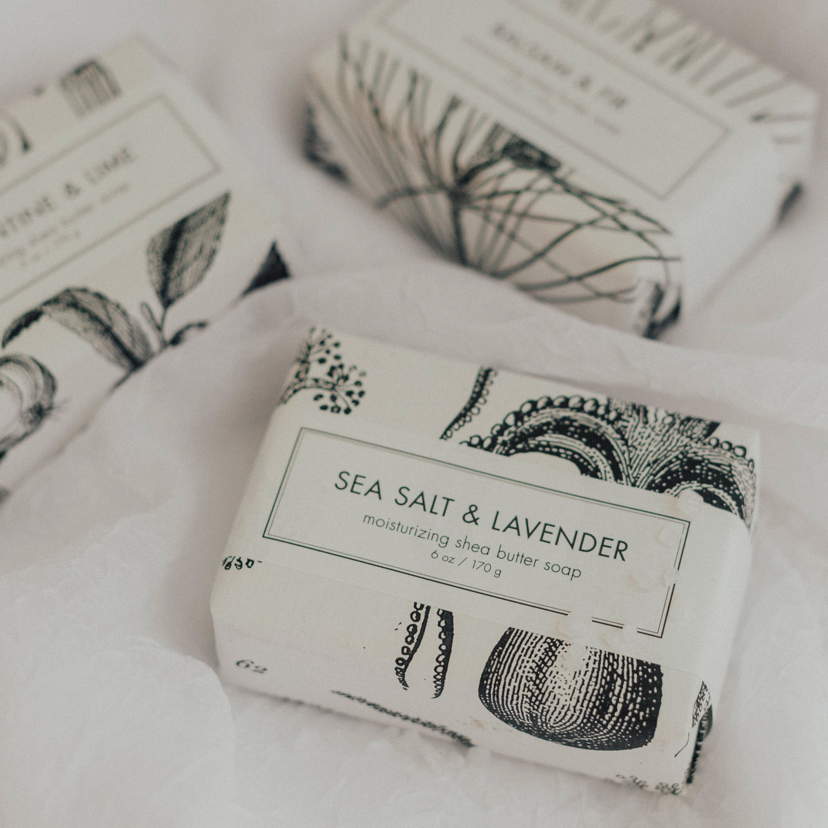 Sea Salt & Lavender Shea Butter Soap