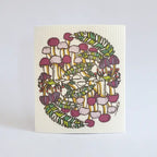 Swedish Dish Cloth: Mushroom