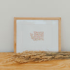 WA Apple Blossoms Art Print