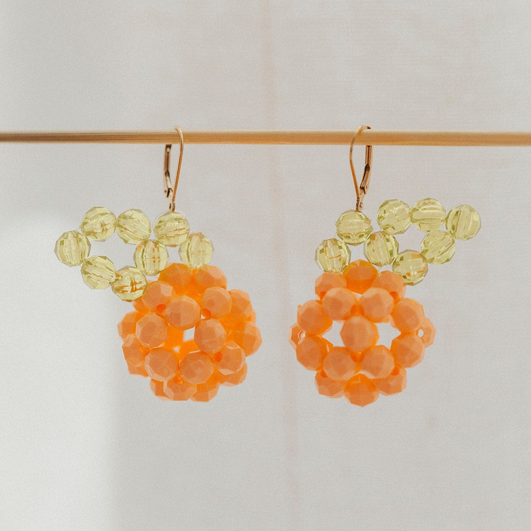 Peach Earrings