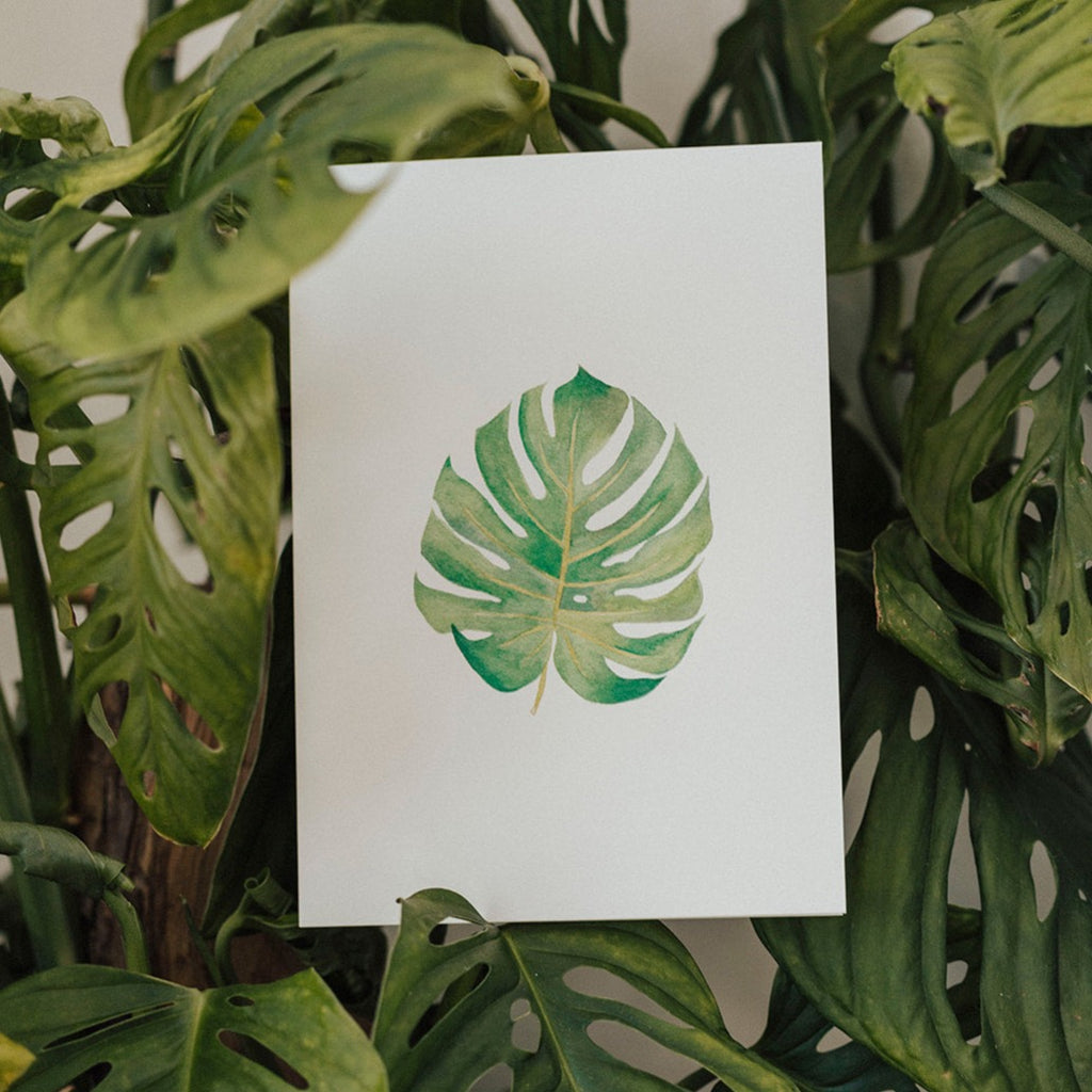 Monstera Art Print