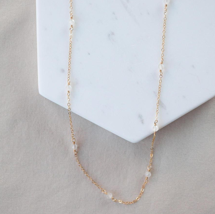 Moonstone Classic Necklace