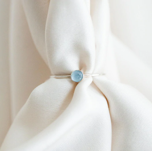 Aquamarine Ring