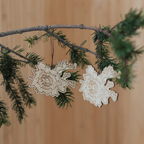 Mt Rainier Topography Ornament