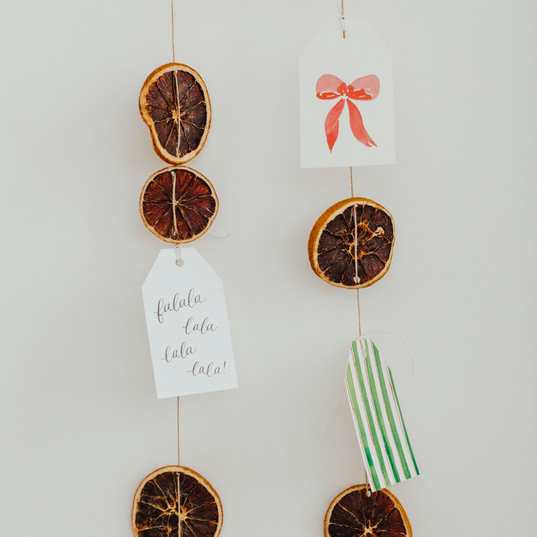 Red Bow Tie Gift Tags