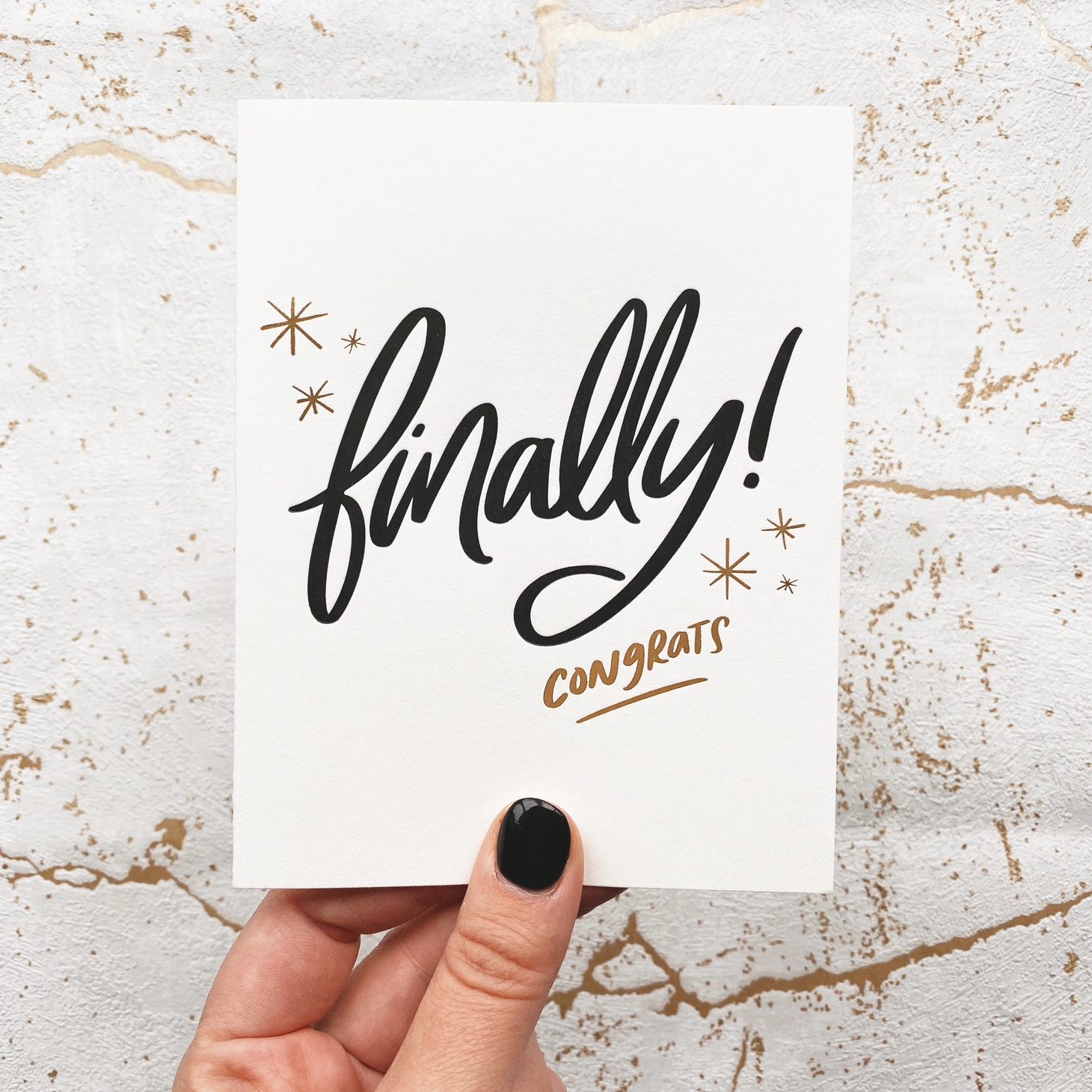 Finally! Greeting Card