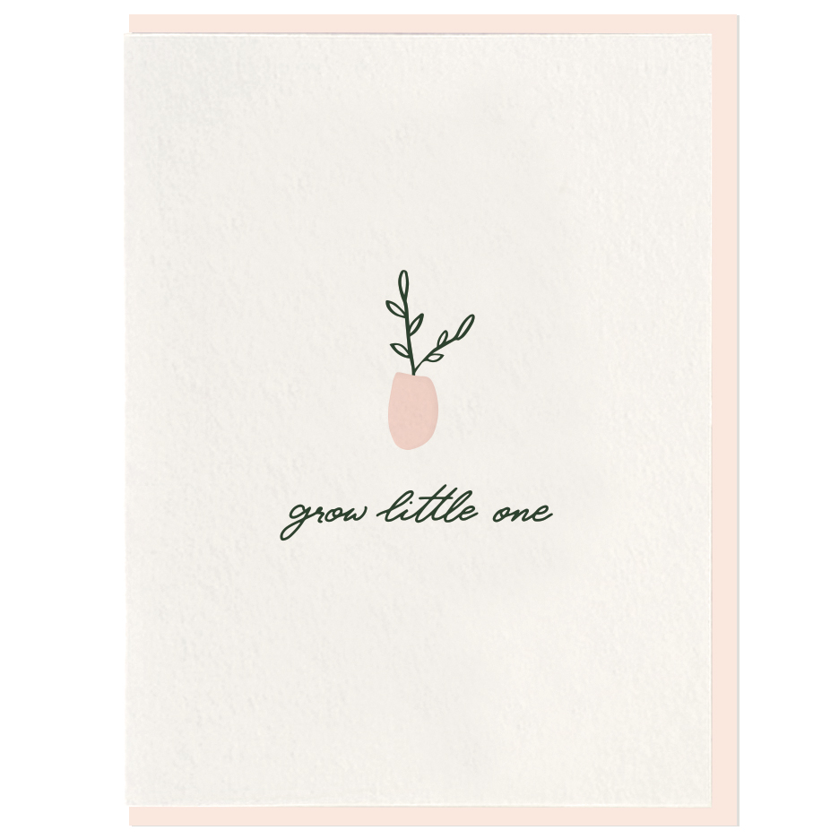 Grow Little One Greeting Card