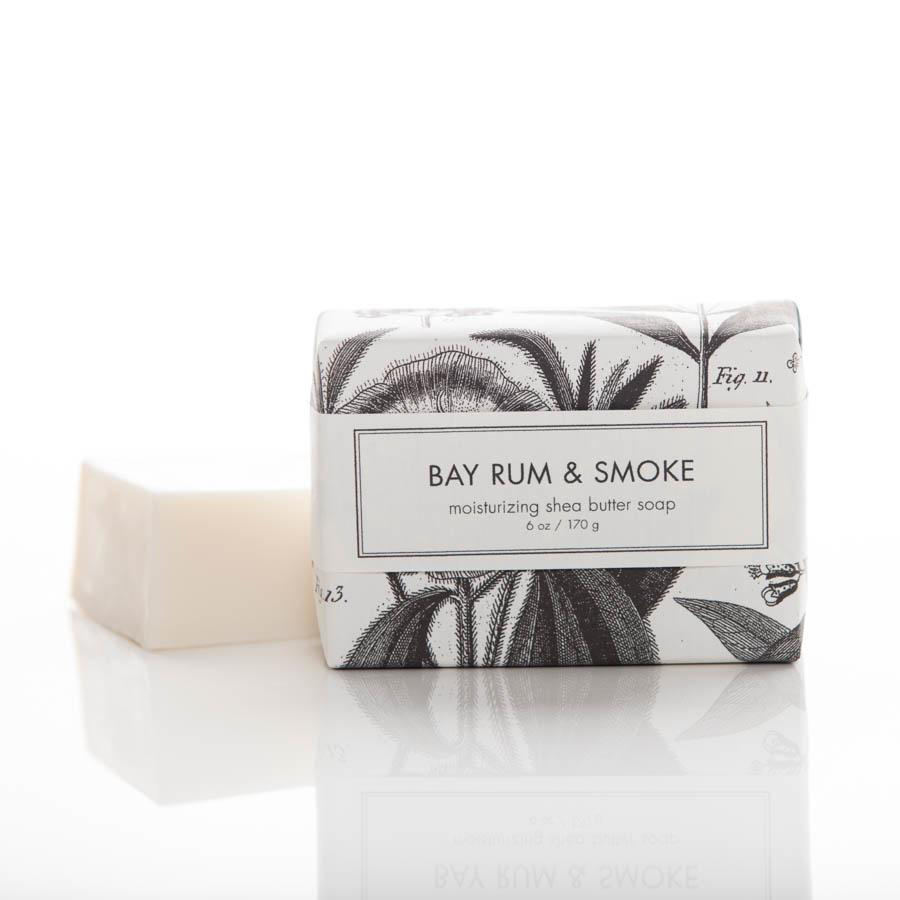 Bay Rum & Smoke Shea Butter Soap