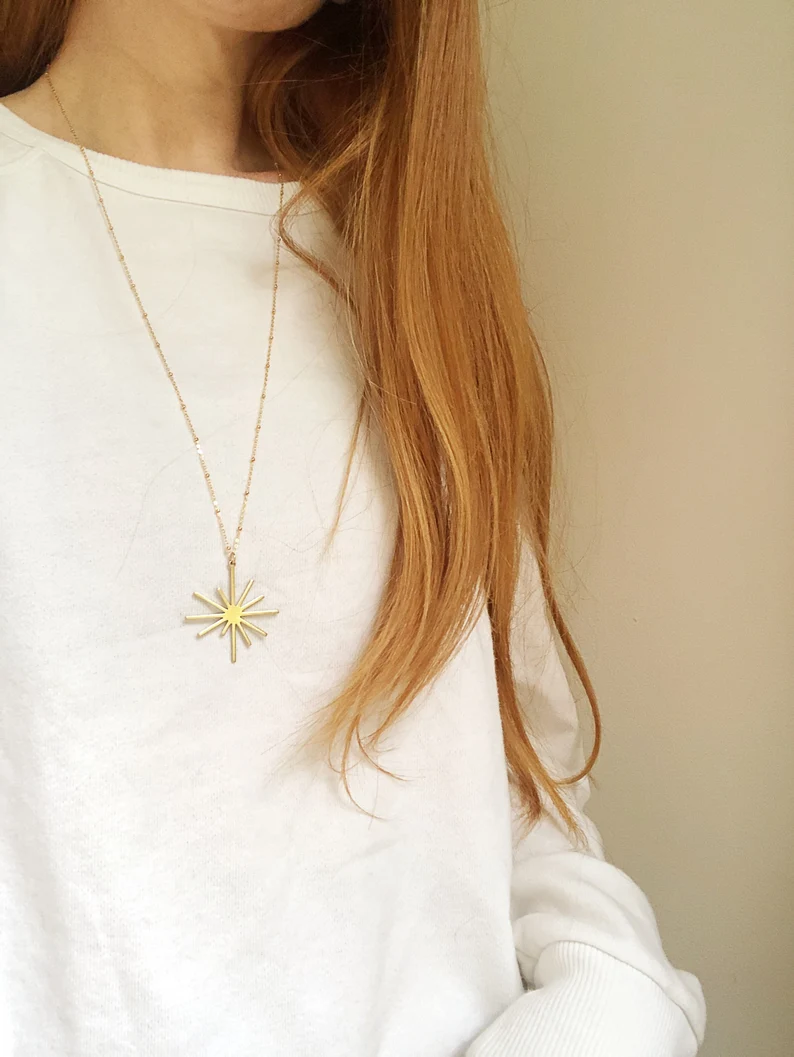 Britte Satelitte Starburst Necklace