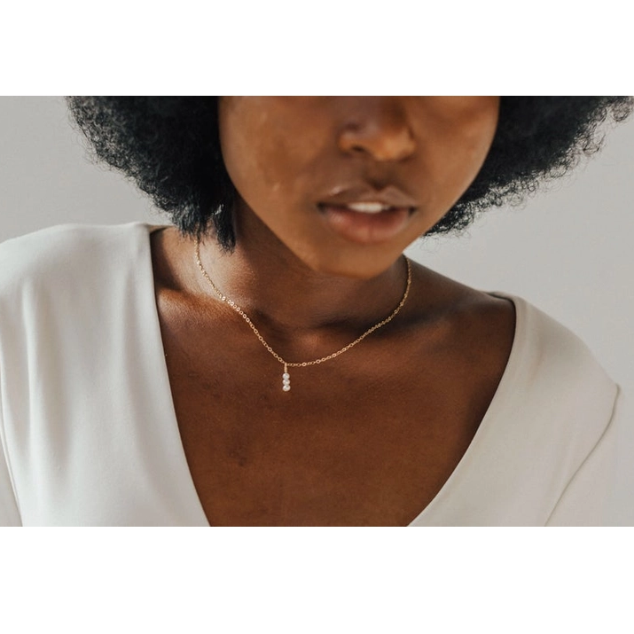 Freshwater Pearl Drop Necklace